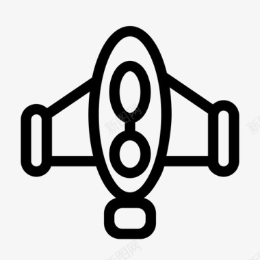 火焰图标火箭火焰发射图标