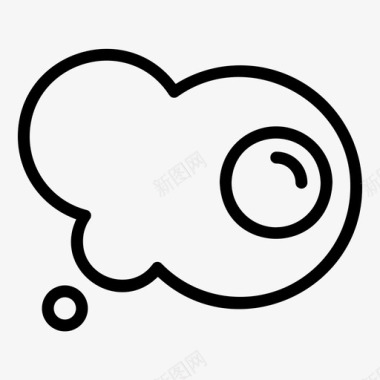 蛋卷煎蛋卷早餐鸡肉图标