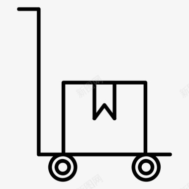 中秋节包装素材装运交付包装图标