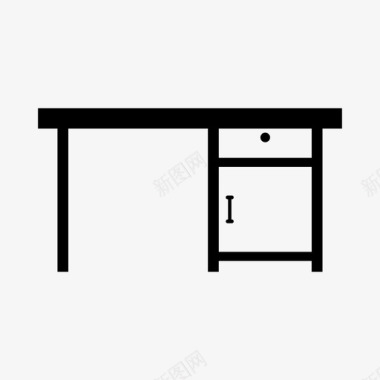 互联网商务背景办公桌电脑互联网图标