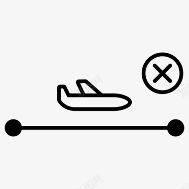 取消航班航班时刻表航班状态图标