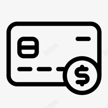 美元卡信用卡银行卡图标