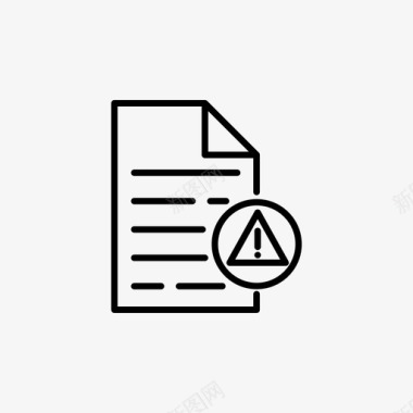 线性图标坐标文档警告银行业务图标