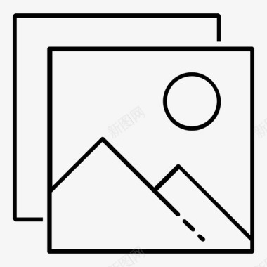 图片艺术品照片收藏图标