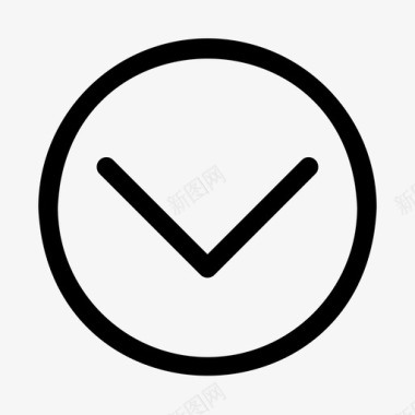 回型圆圈方向箭头圆圈图标
