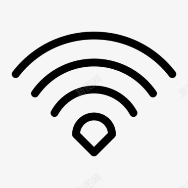 WIFI网络wifi互联网网络图标