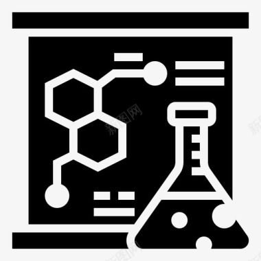 生物分子科学科学配方分析化学图标