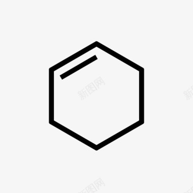 新鲜竹笋矢量苯化学品新鲜空气系统图标