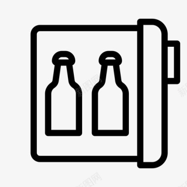 冷饮瓶子酒吧啤酒图标