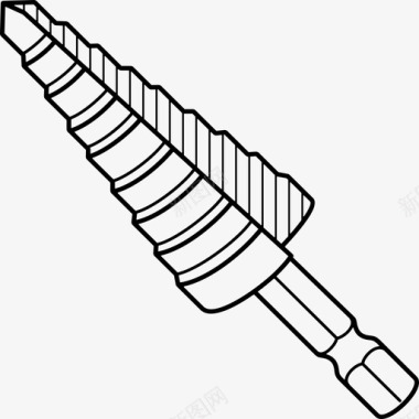 高速阶梯钻头高速钛图标