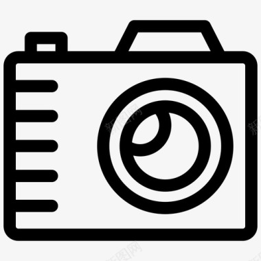 单反单反相机摄影小工具图标