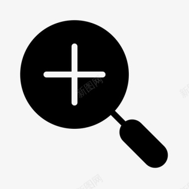 icon添加水印缩放添加查找搜索图标
