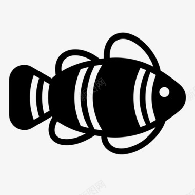 尼莫动物鱼图标