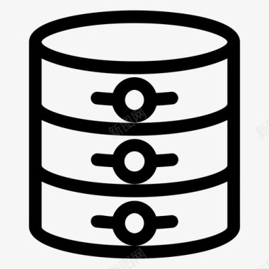 服务器数据库internet联机图标