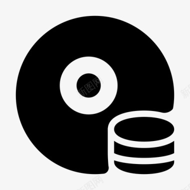 服务器cd数据光盘图标