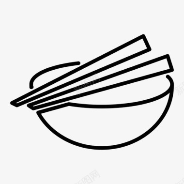 传统食品烹饪厨房图标