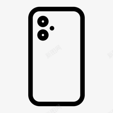 iphone11背面手机iphone智能手机图标