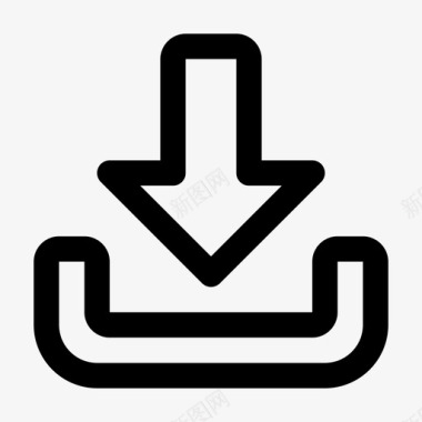 服务器下载云保存图标