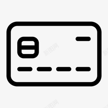 信用卡宣传册一卡通银行卡信用卡图标