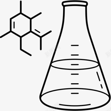 合成生物技术农业环保图标