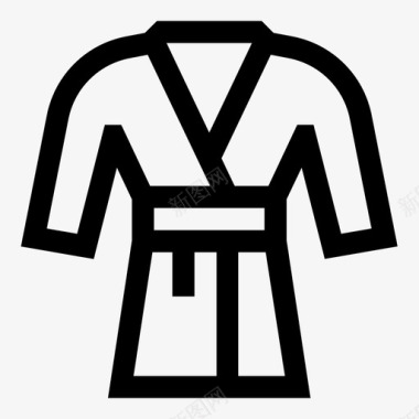 中秋节包装素材浴衣晨衣包装图标