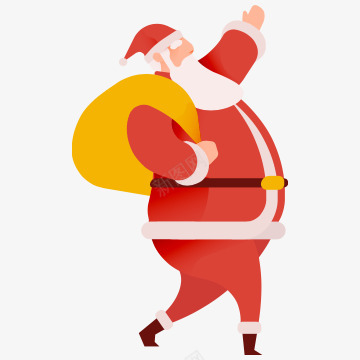 Jolly santa装饰物png免抠素材_88icon https://88icon.com 装饰物