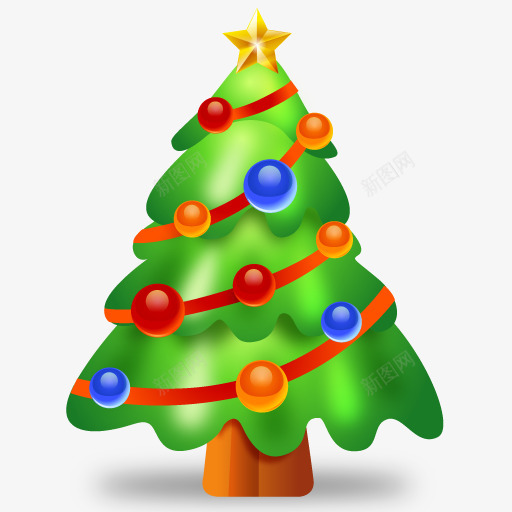christmas tree图标 iconcom圣诞节png免抠素材_88icon https://88icon.com 图标 圣诞节