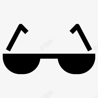 太阳太阳镜眼镜墨镜图标