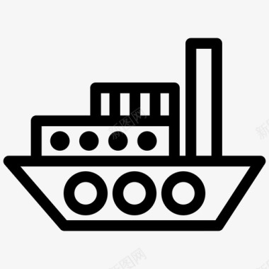 中秋节包装素材装运装箱交货图标