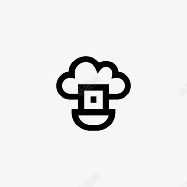 服务器云数据库安全图标