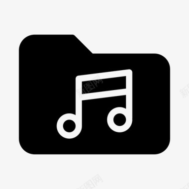 音频文件夹文件夹音频文件图标