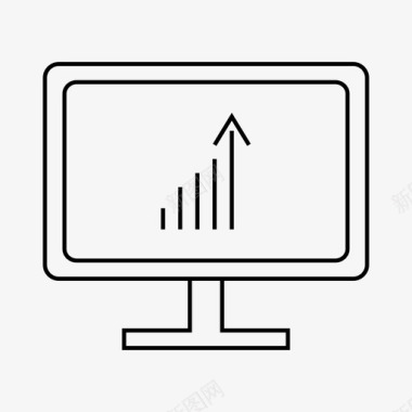 时间轴信息图表图表分析计算机图标