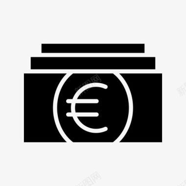 梦想基金欧元银行金融图标