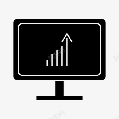 购物信息图表图表分析计算机图标