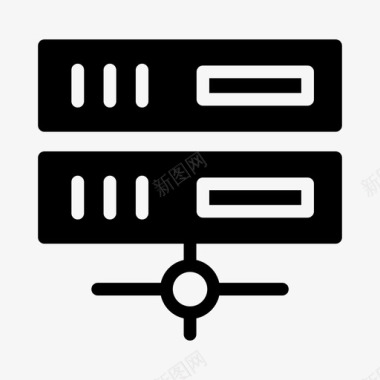 服务器服务器连接数据库图标