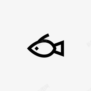 动物鱼动物户外图标