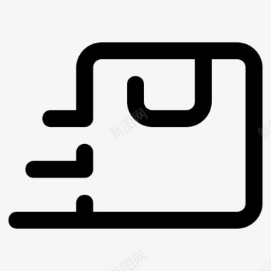 中秋节包装素材箱商业交货图标