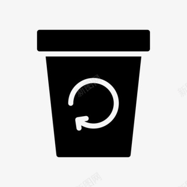 删除垃圾箱回收篮子垃圾箱图标