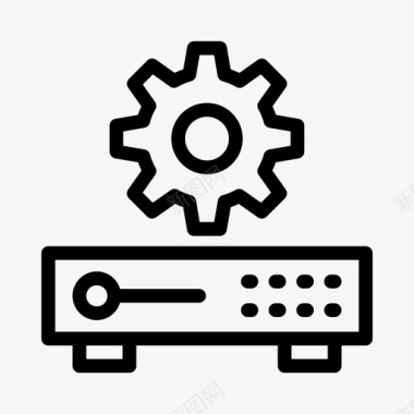 服务器服务器配置数据库图标