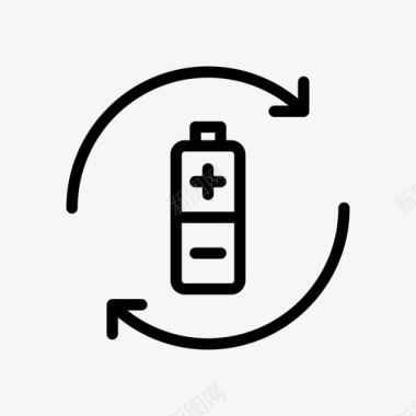 重新加载电池蓄电池能量图标