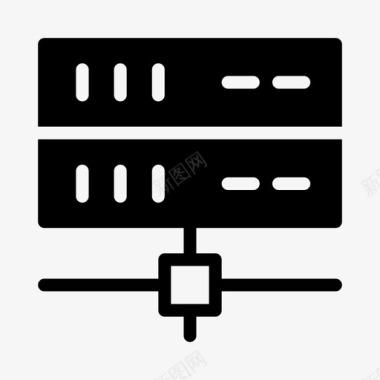 服务器服务器连接数据库图标