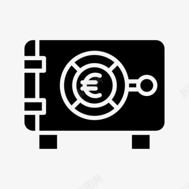 梦想基金安全欧元金融图标