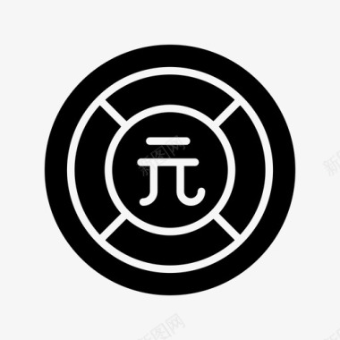 梦想基金人民币银行现金图标