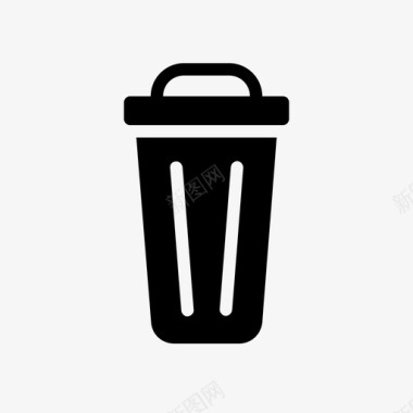 删除垃圾箱垃圾桶删除图标图标