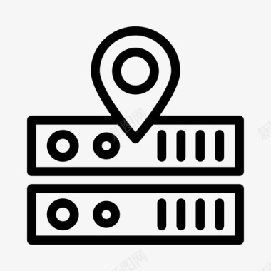 服务器地图数据库位置图标