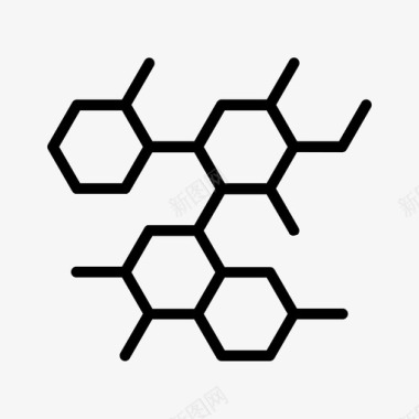 分子化学蛋白质图标