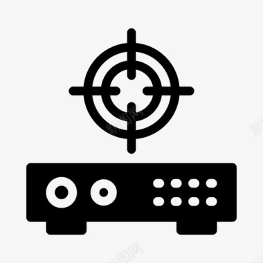 服务器目标数据库焦点图标