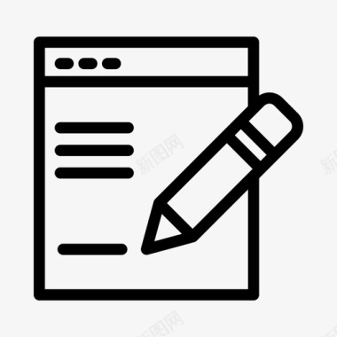 创意结构图网页浏览器创意图标