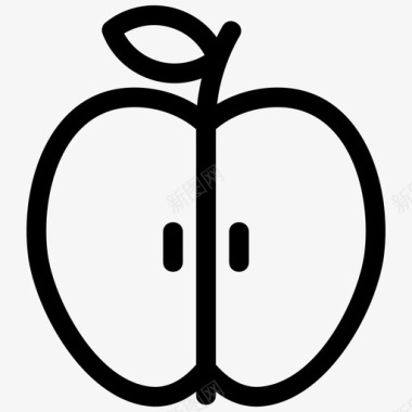 水果苹果水果花园图标