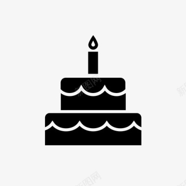 蛋糕图片生日蛋糕图标面包店面包图标